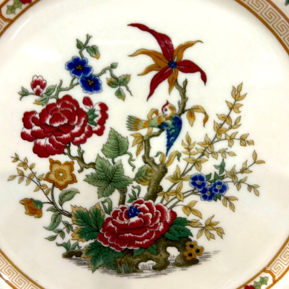 Set of 3 Syracuse China Old Ivory Shangha 9” Plate. Made in USA. A2434. - Picture 2 of 7